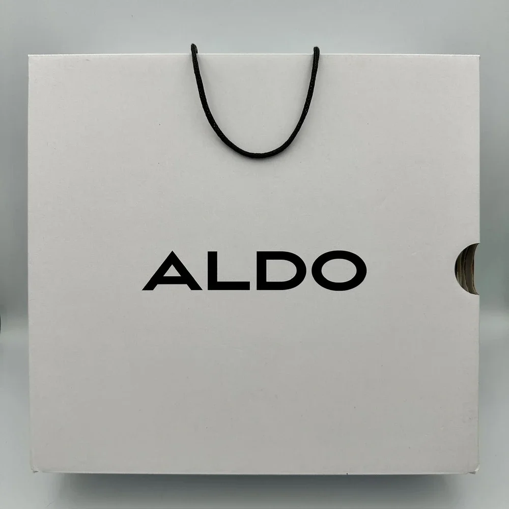 Aldo Meresha Black Espadrille Wedge Sandals Platform Strappy Ankle Strap 7.5